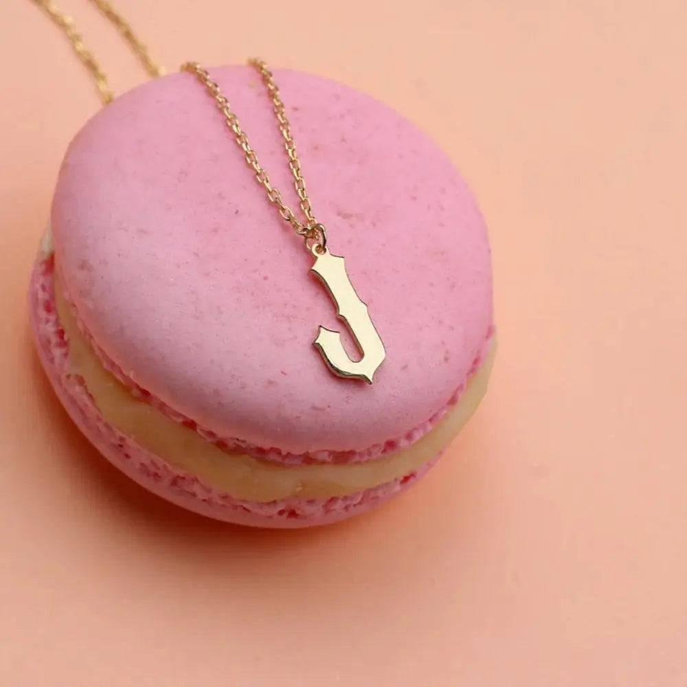 Collier initiale personnalisé