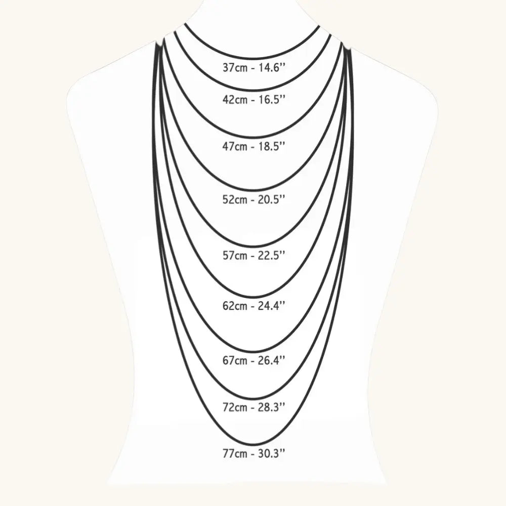 Collier initiale perles