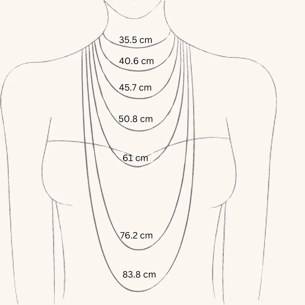 Collier perle avec initiale