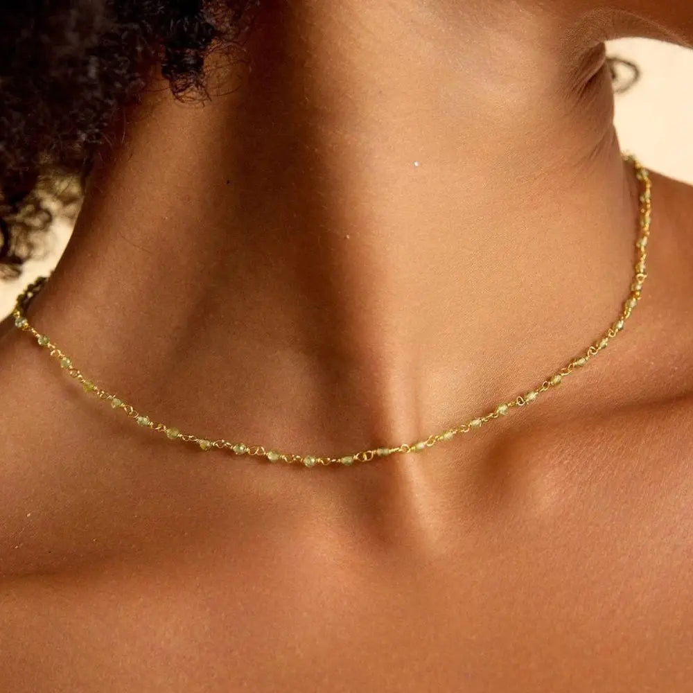 Collier pierre naturelle