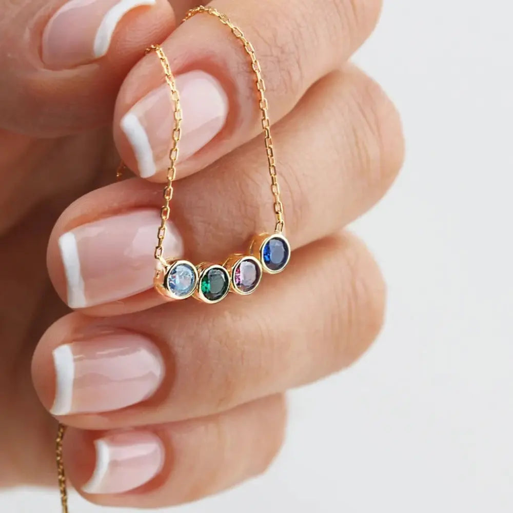 Collier de pierres personnalisées