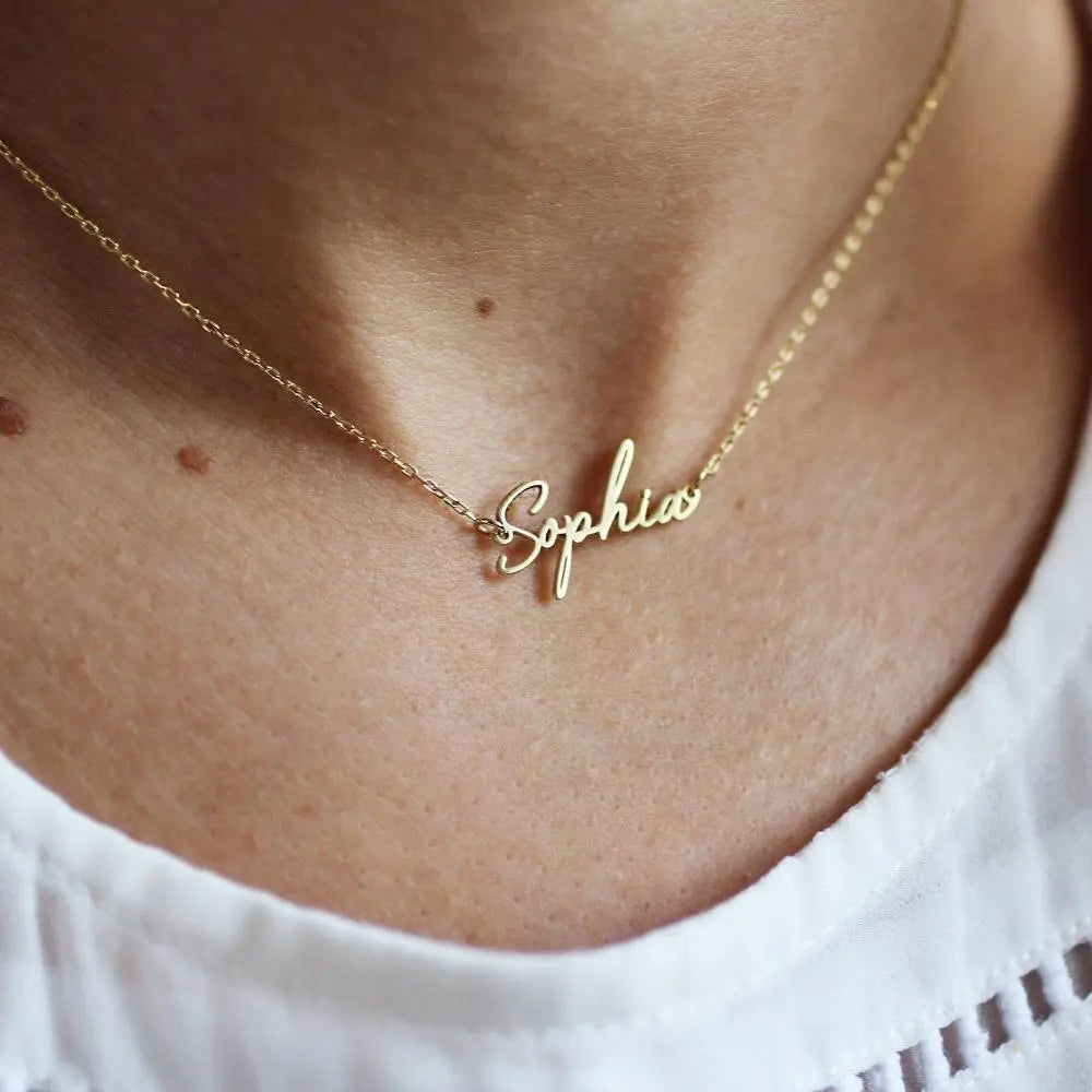 Collier prénom personnalisé