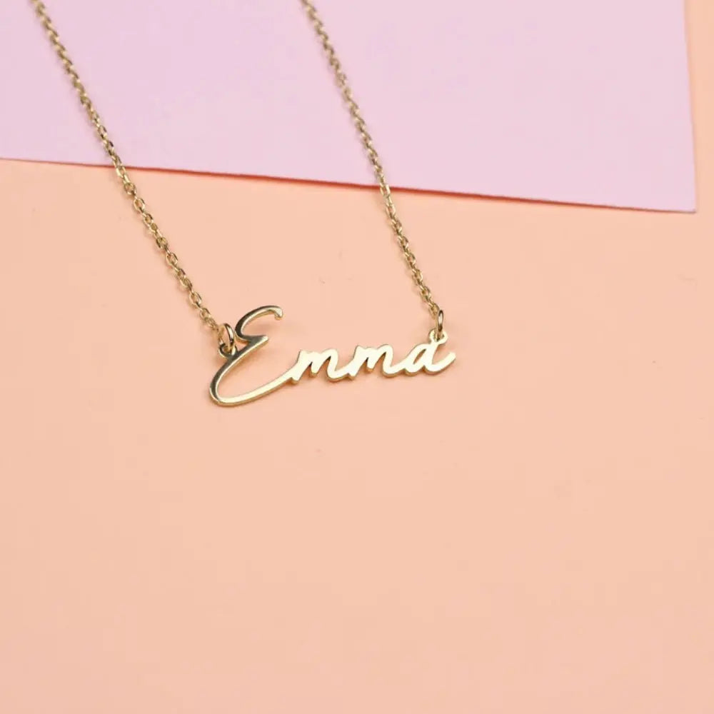 Collier prénom personnalisé