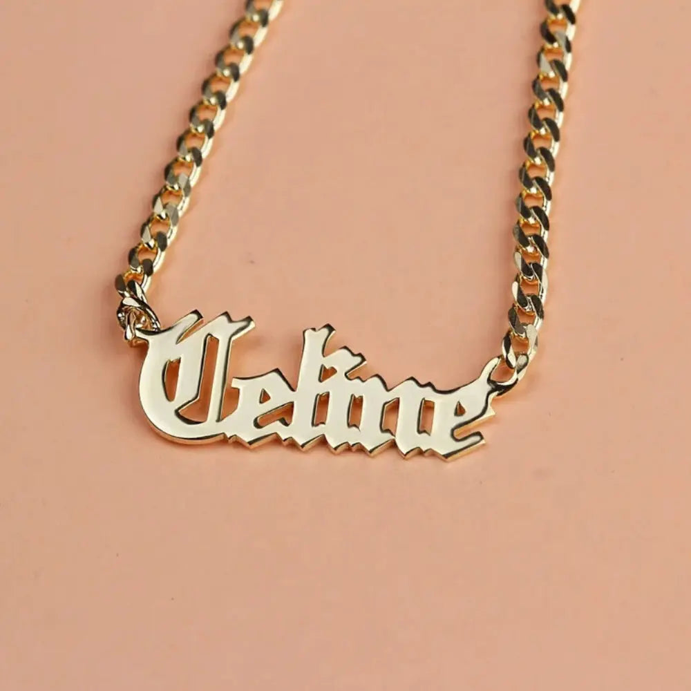 Collier prénom ancien anglais