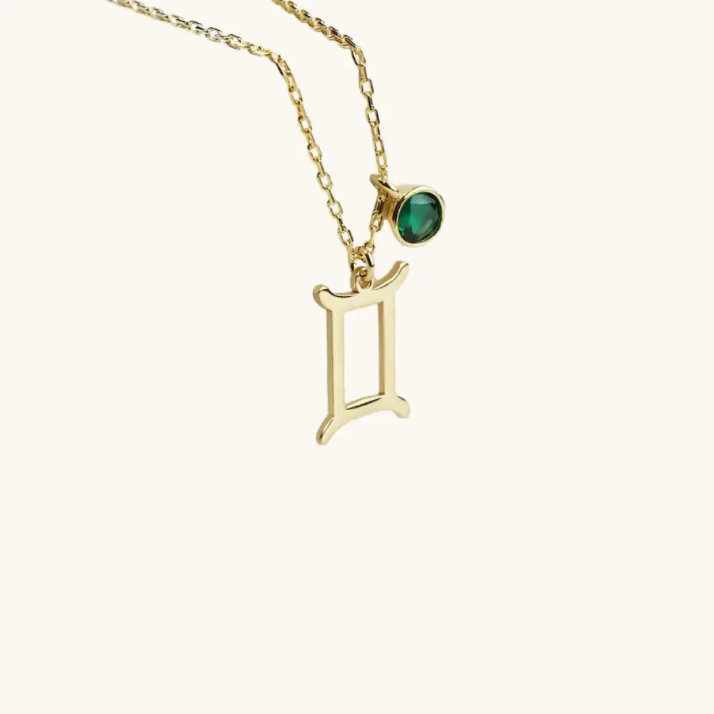 Collier Zodiaque pierre de naissance