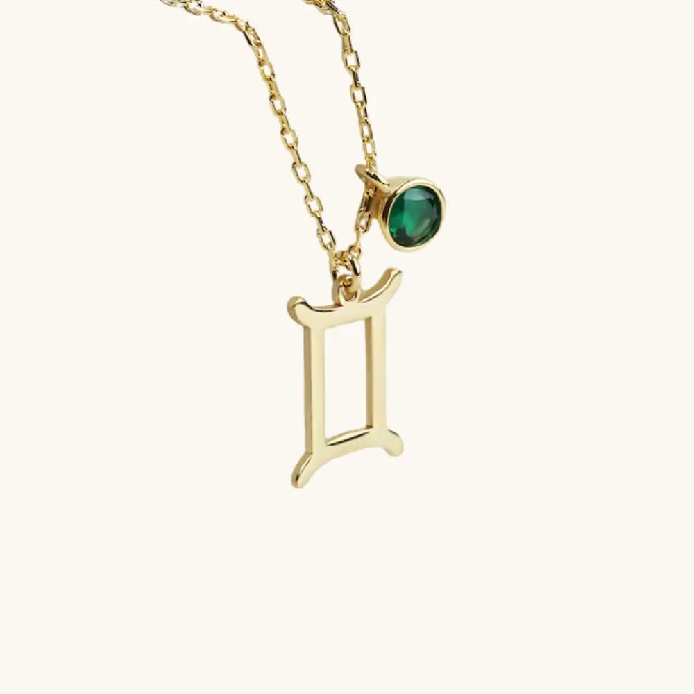 Collier Zodiaque pierre de naissance