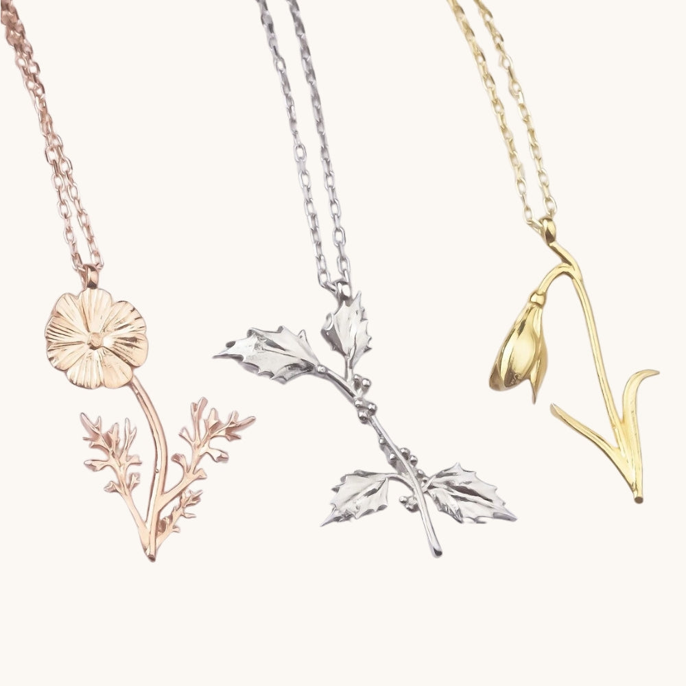 Collier fleurs