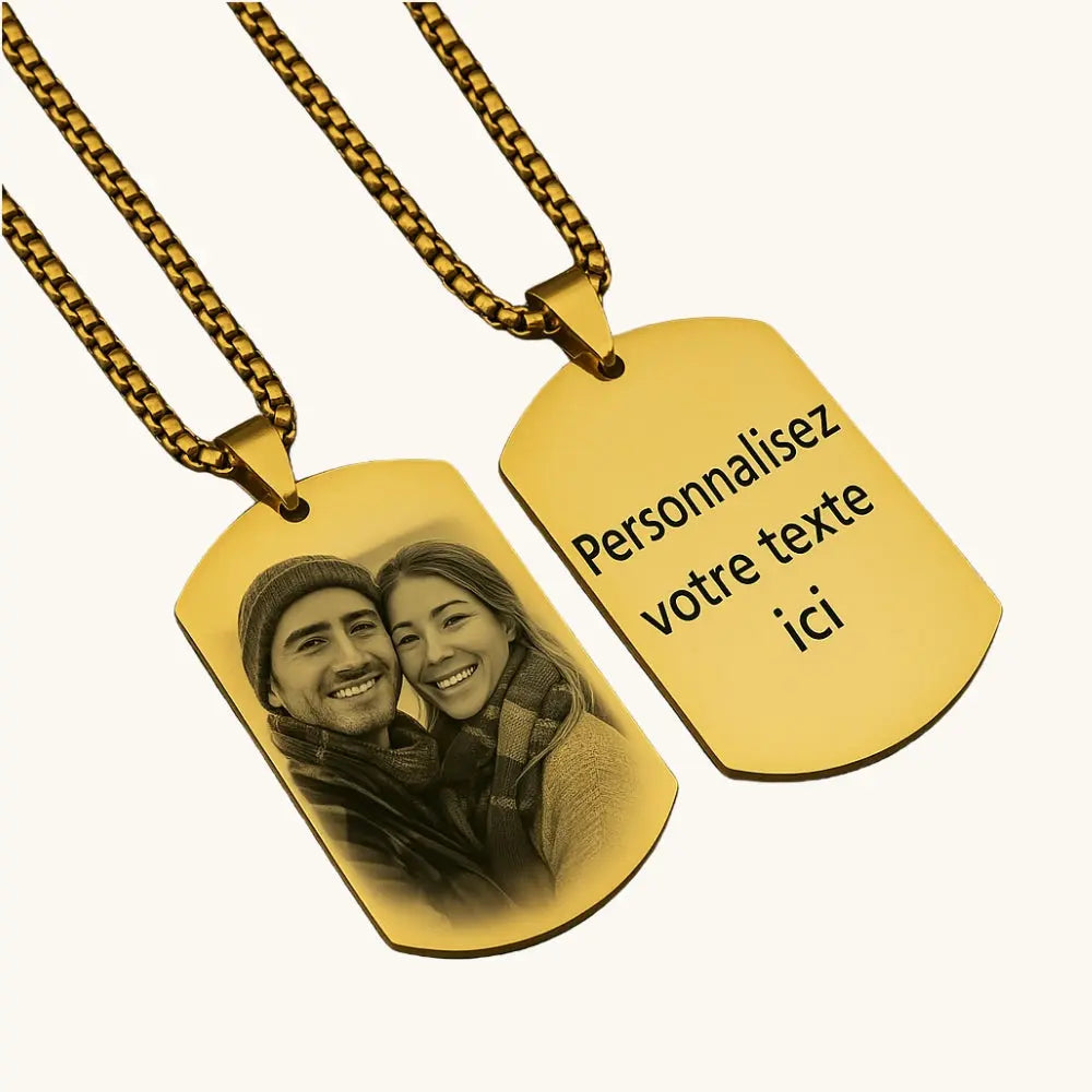 Pendentif personnalisé photo