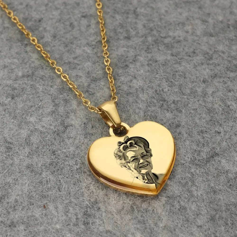 Pendentif photo personnalisé