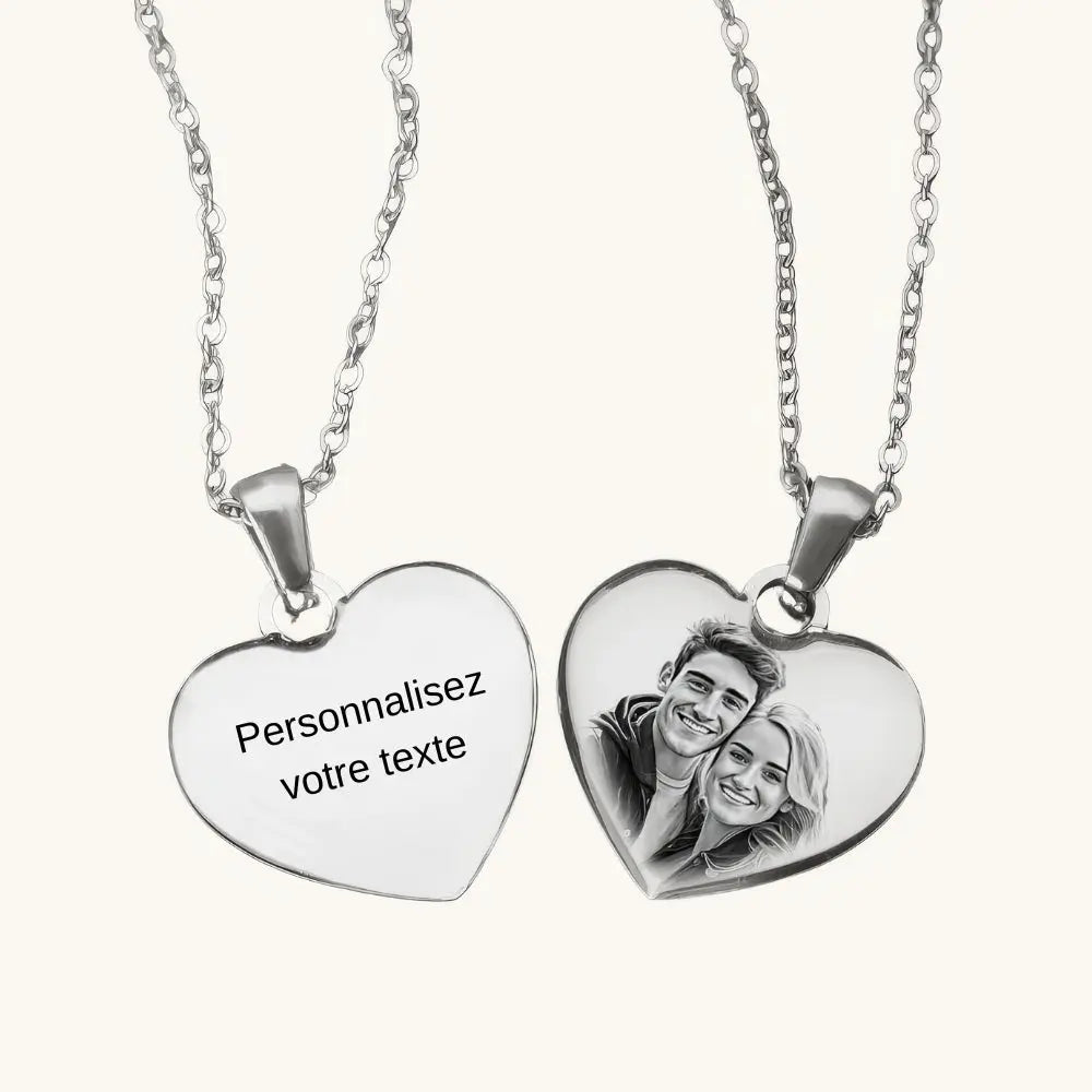 Pendentif photo personnalisé