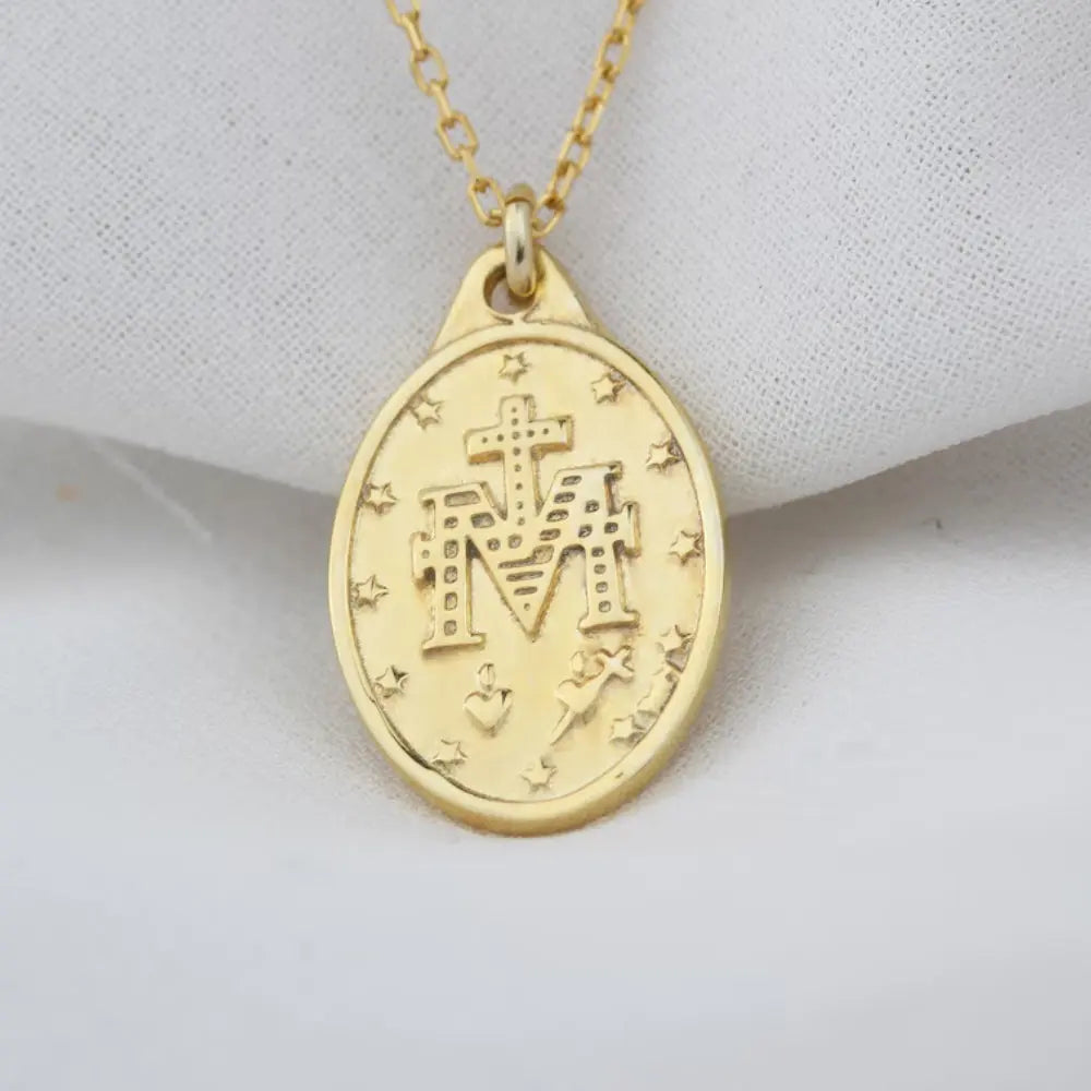 Pendentif Vierge Marie et Jésus