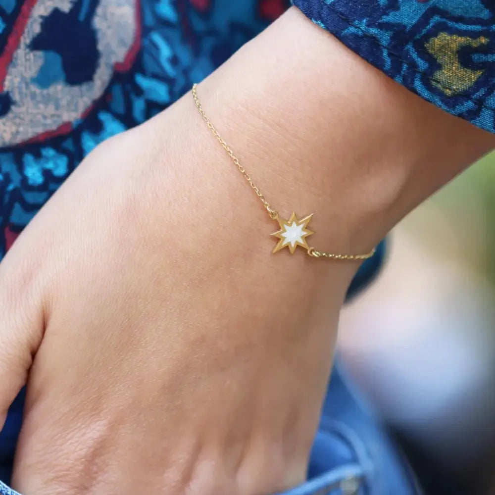 Bracelet Étoile nacre
