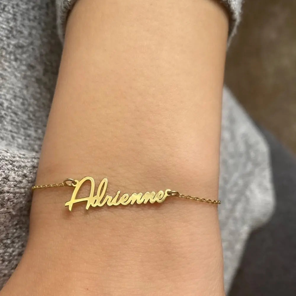Bracelet prénom argent 