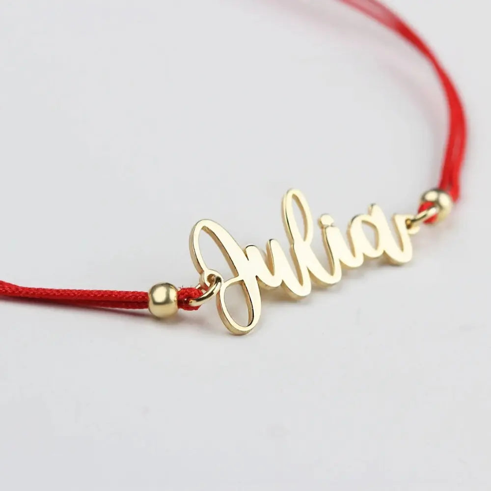 Bracelet prénom coloré 