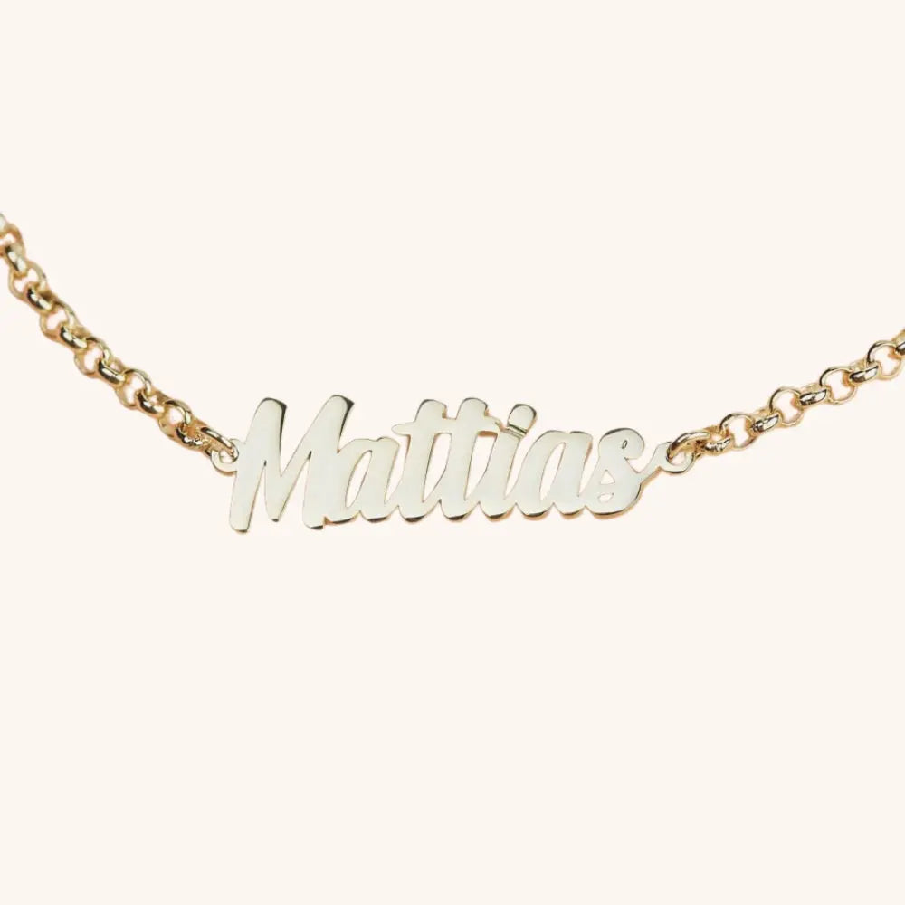 Bracelet prénom homme 