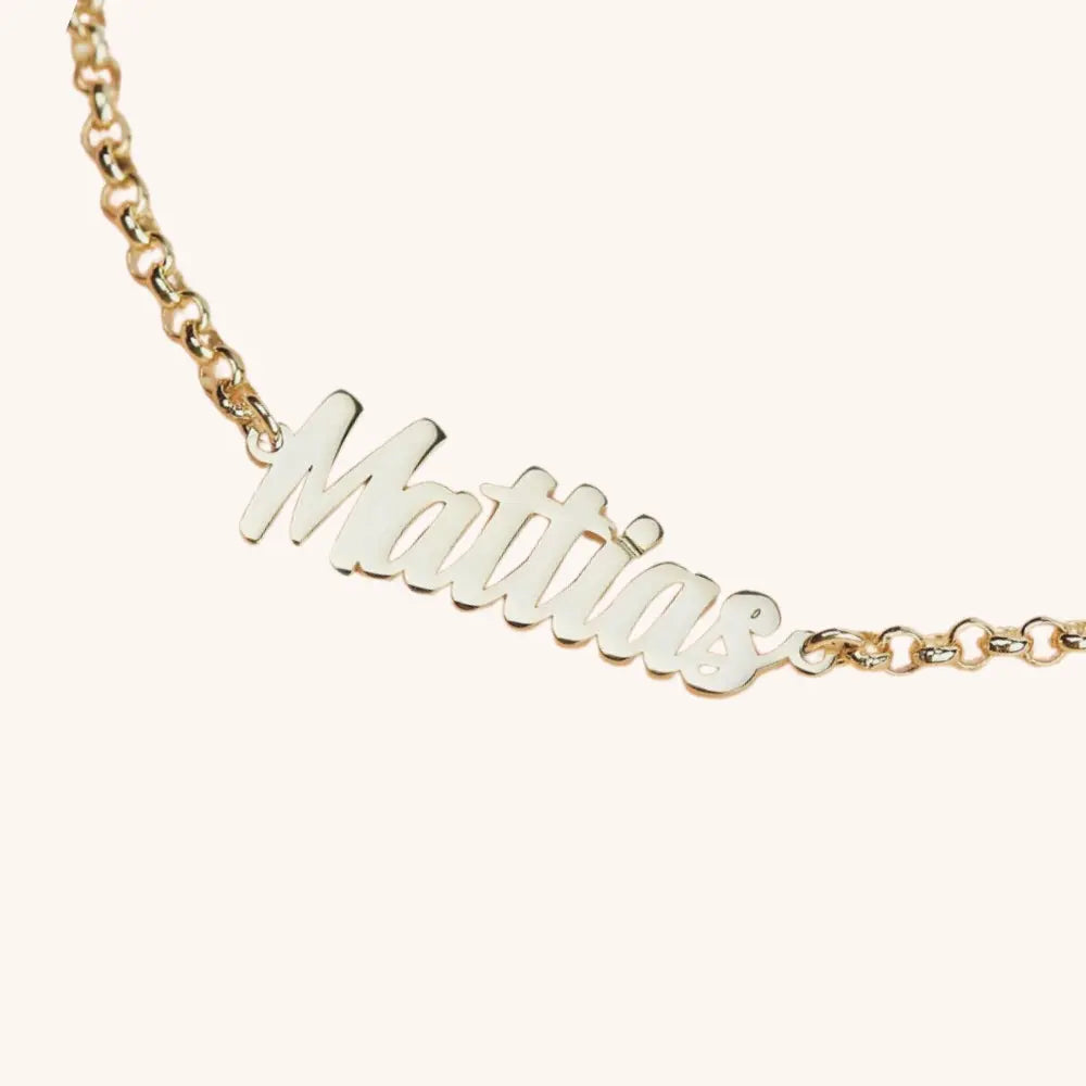 Bracelet prénom homme 