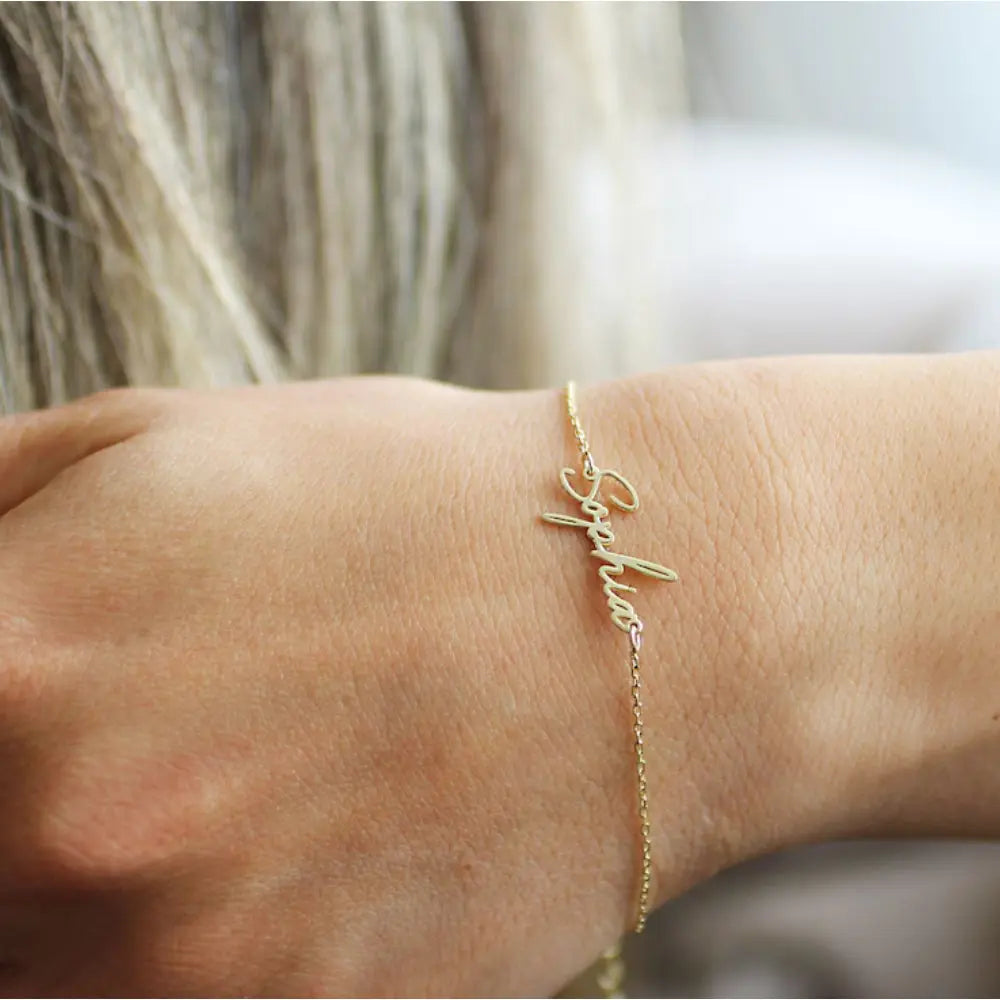 Bracelet prénom femme 