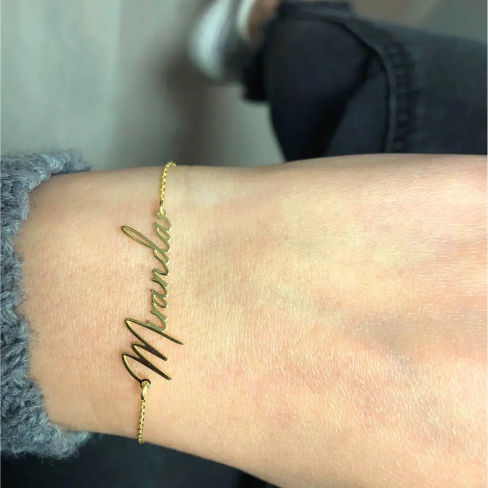 Bracelet prénom femme 