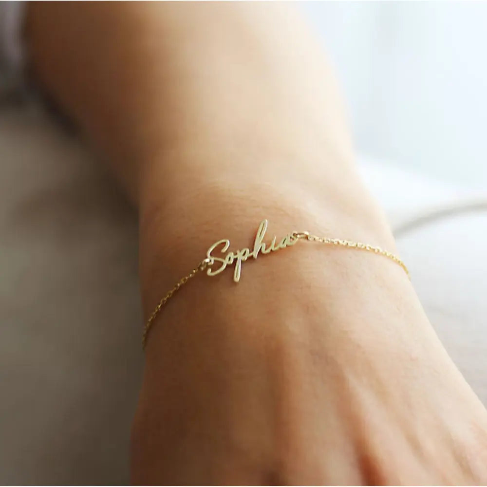 Bracelet prénom femme 