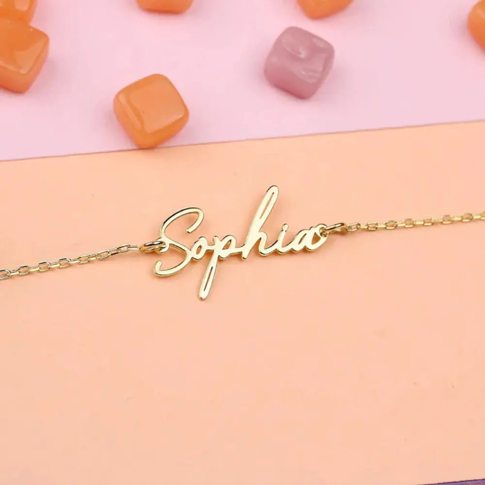 Bracelet prénom femme 