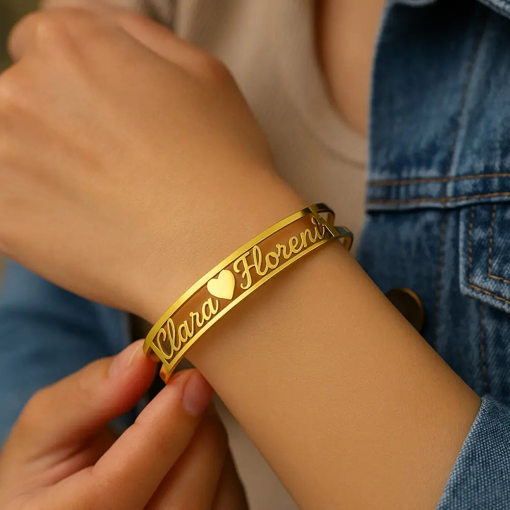 Bracelet prénom personnalisé 