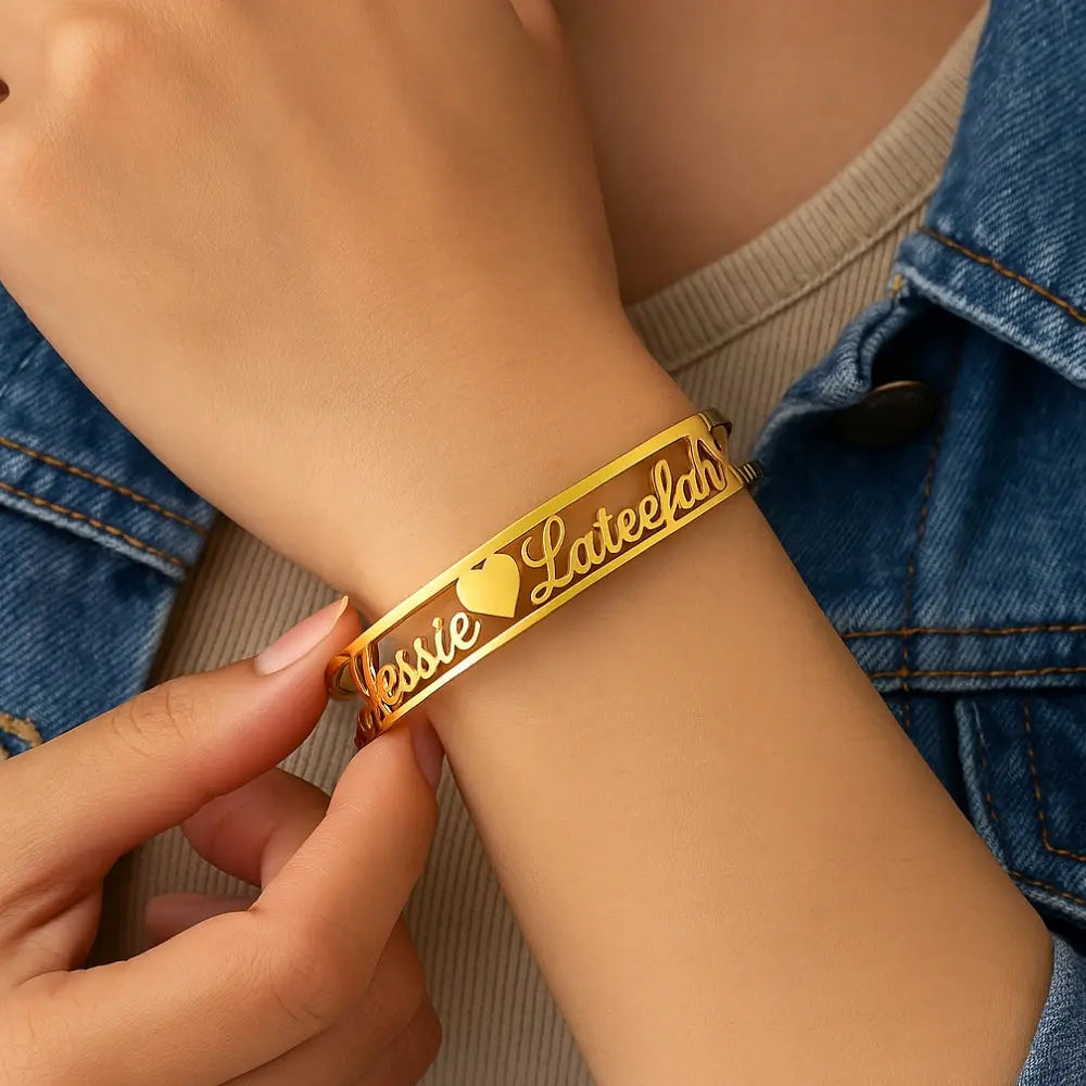 Bracelet prénom personnalisé 