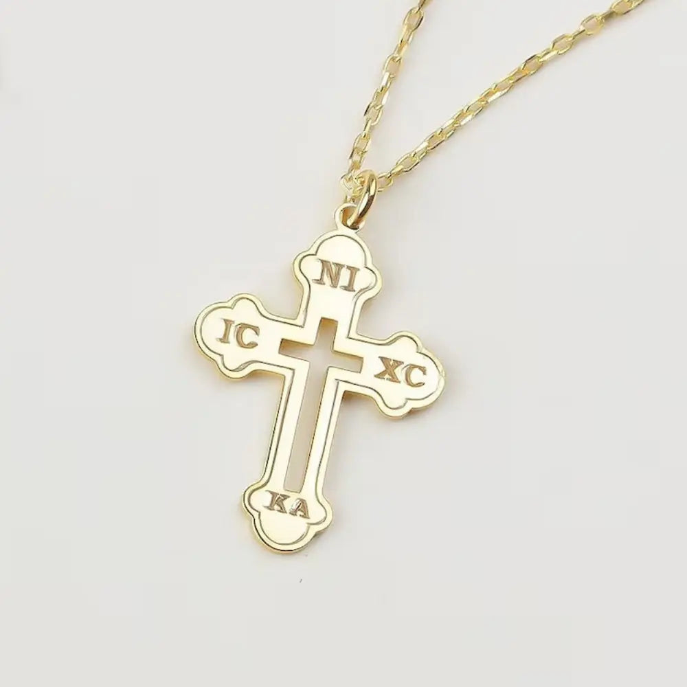 Collier croix argent 