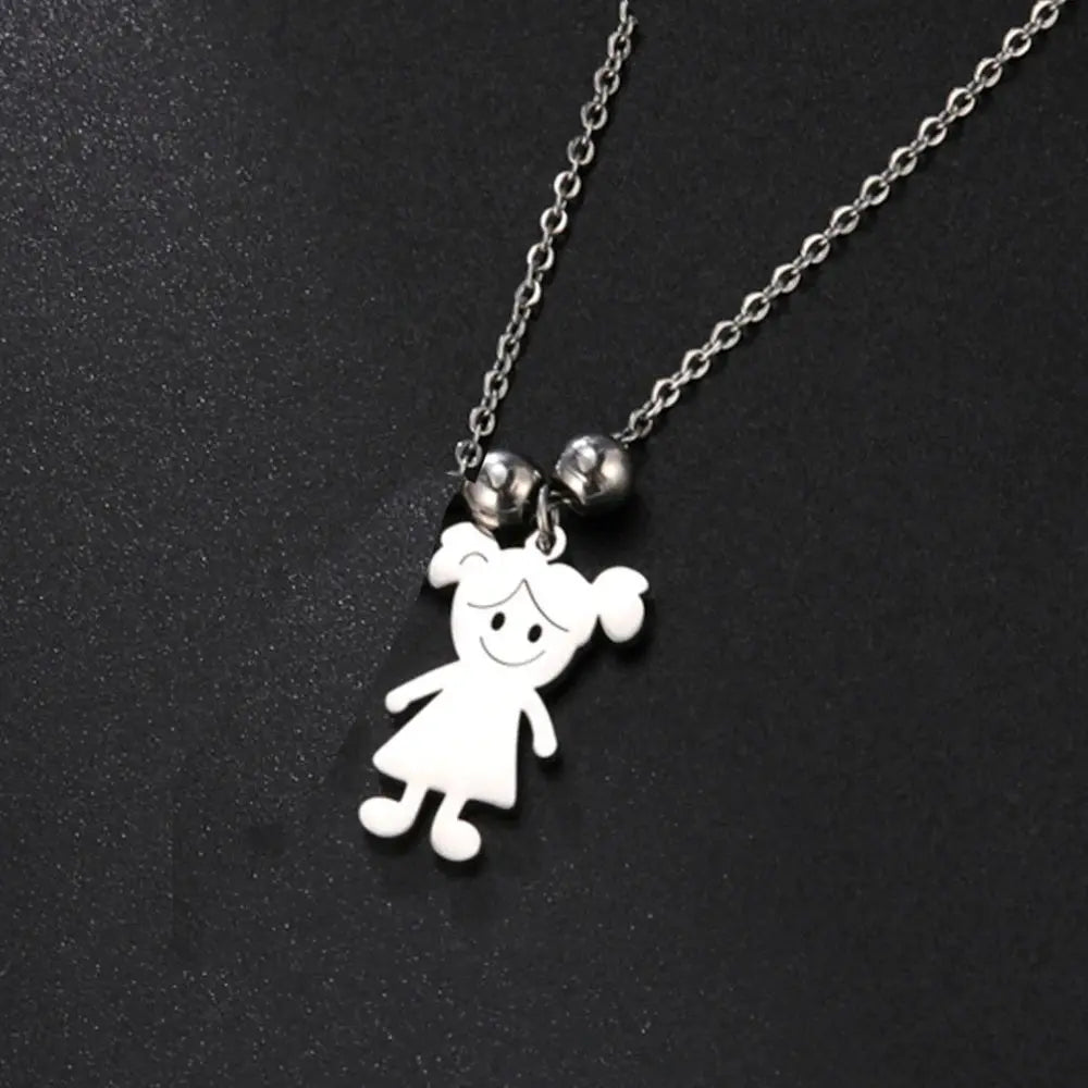 Collier famille personnalisé 