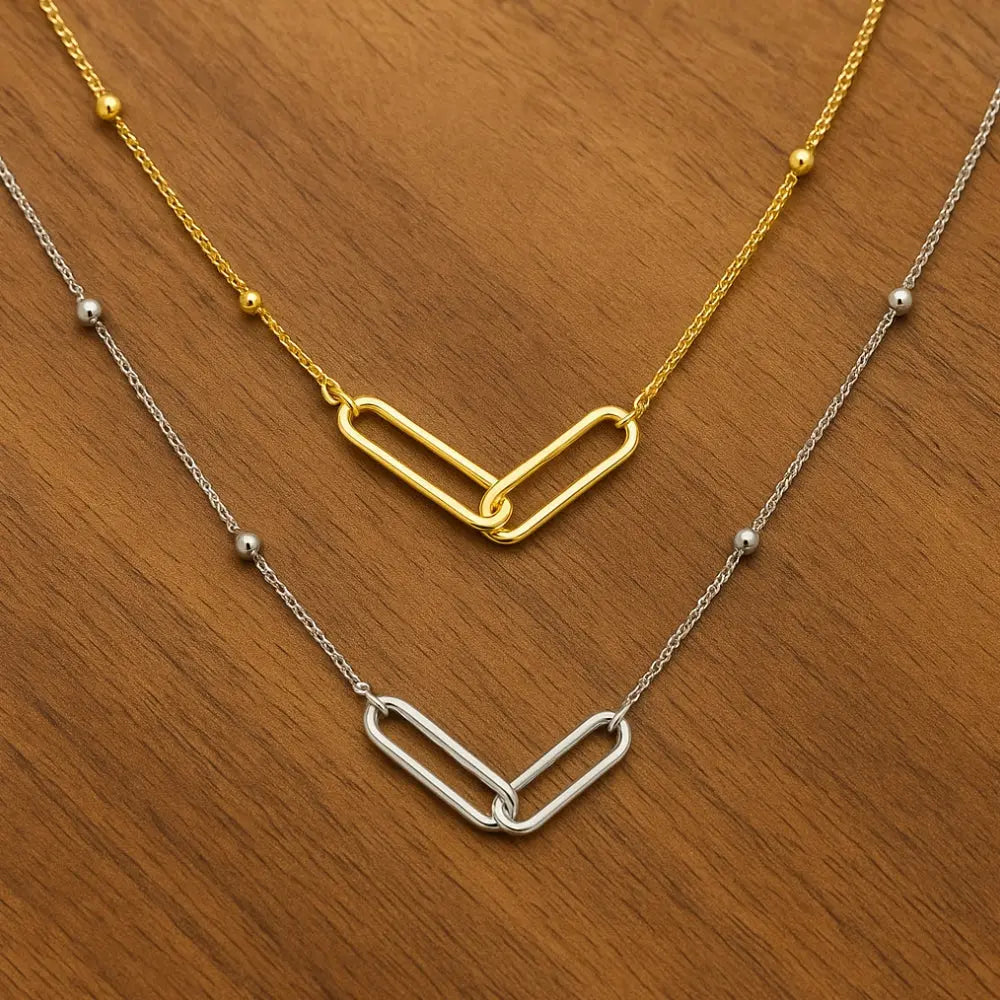 Collier infini argent 