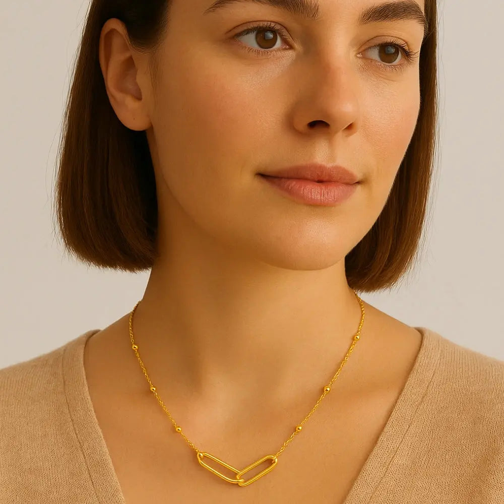 Collier infini argent 