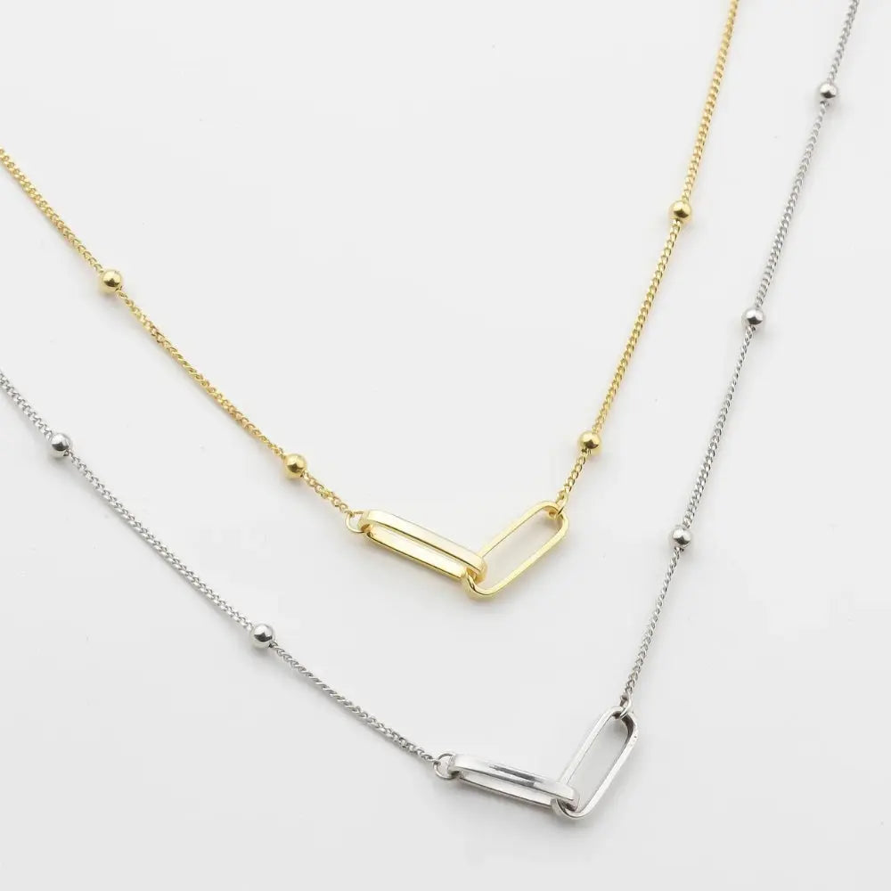 Collier infini argent 