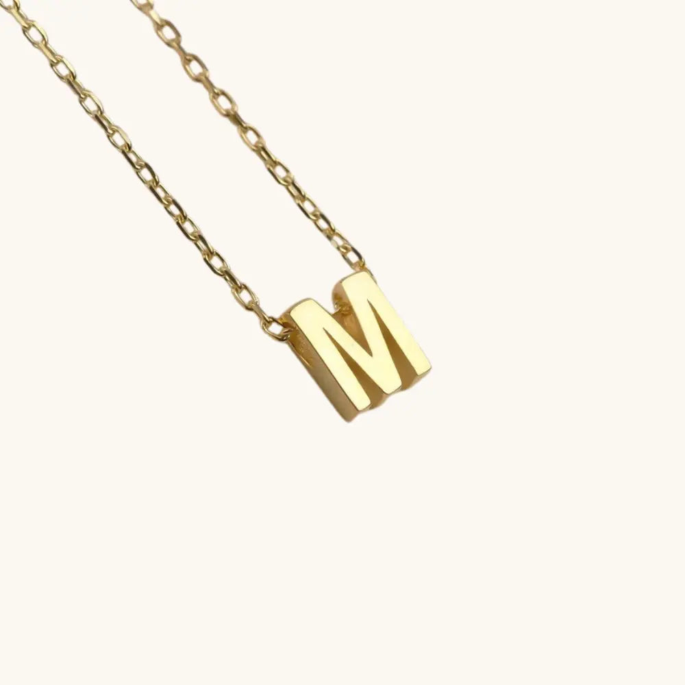Collier lettre 