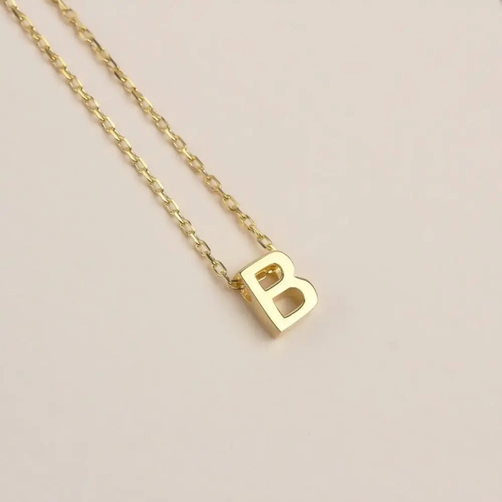 Collier lettre 