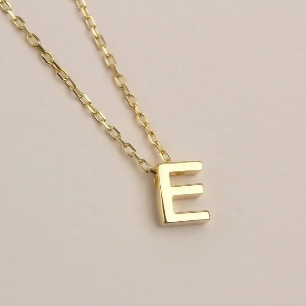 Collier lettre 
