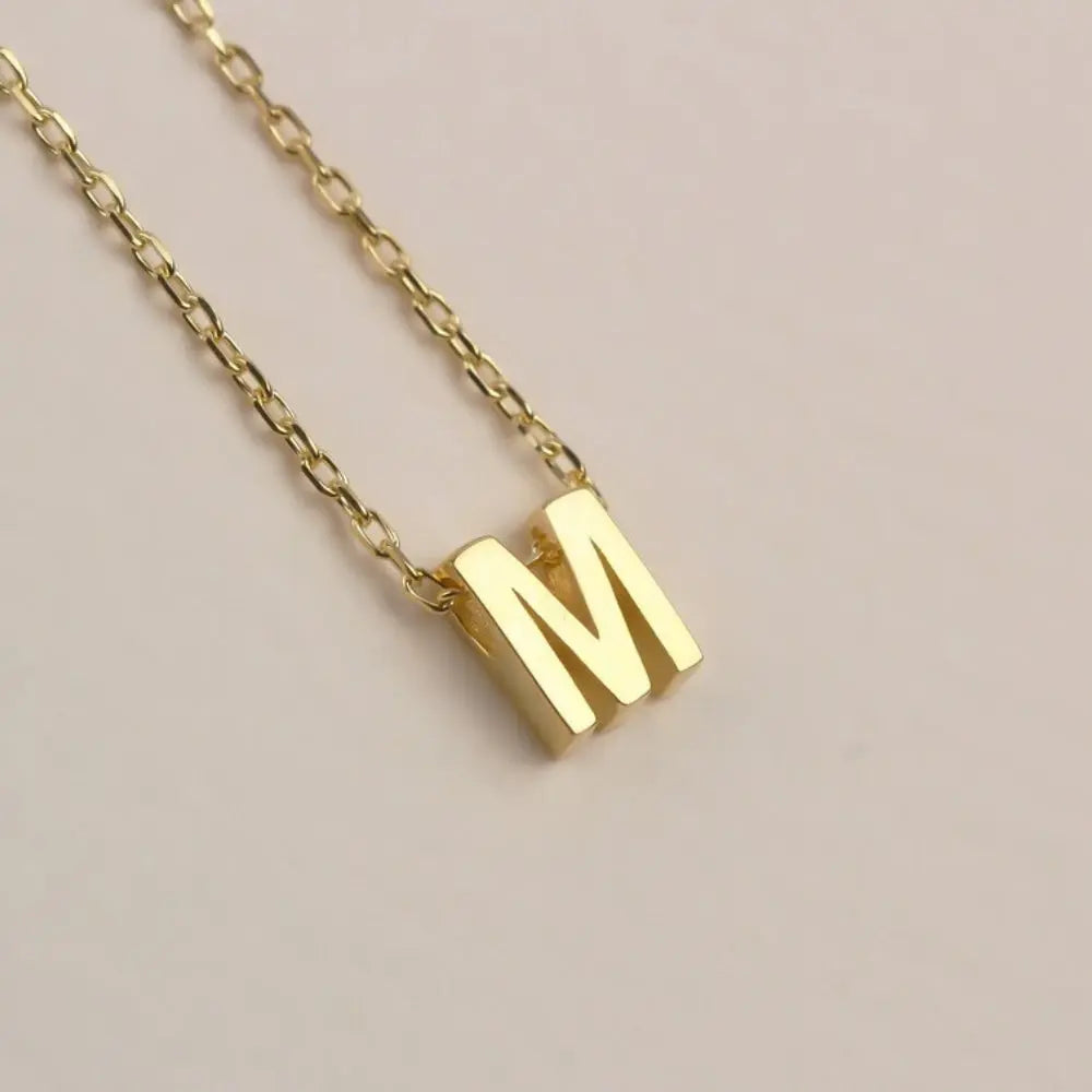Collier lettre 
