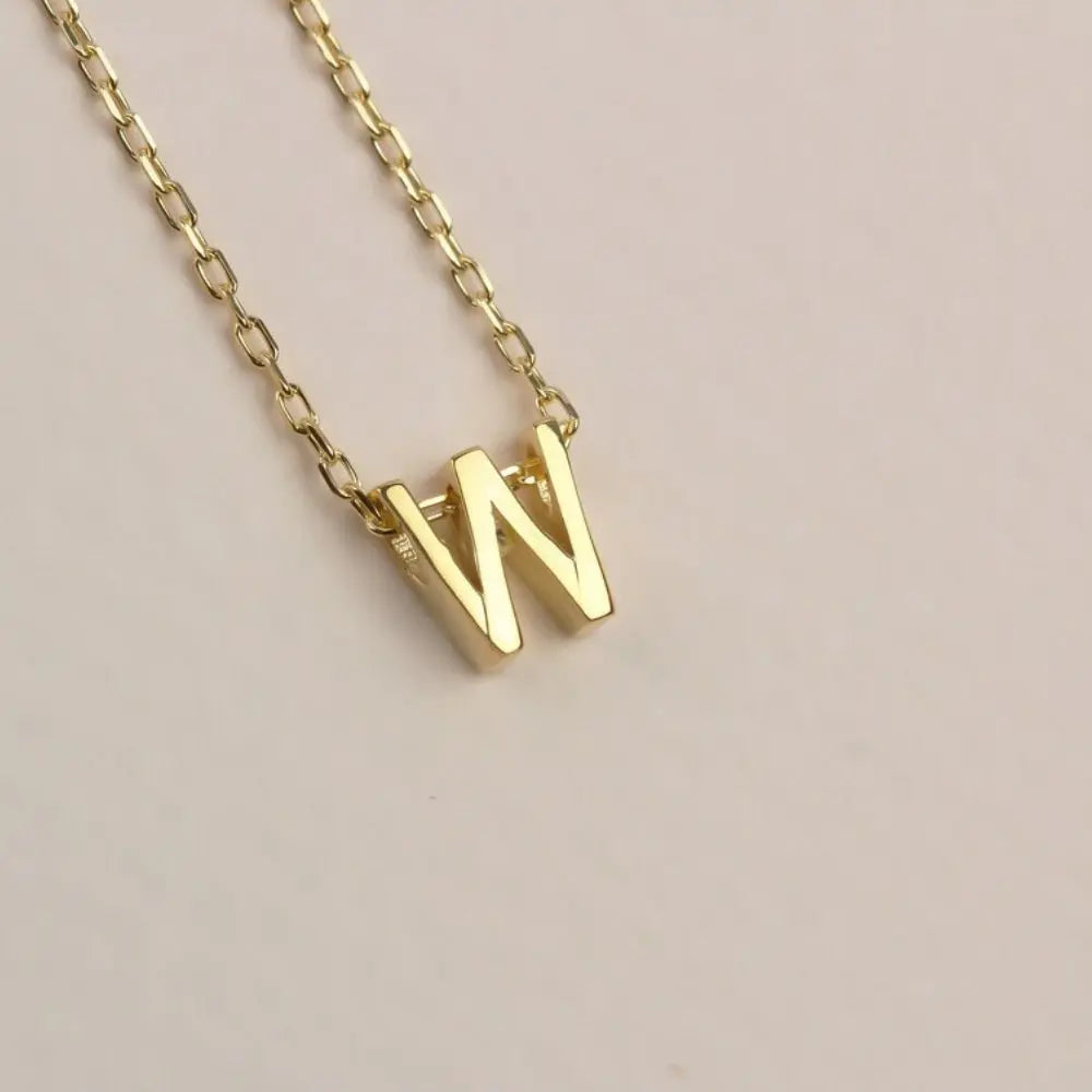 Collier lettre 