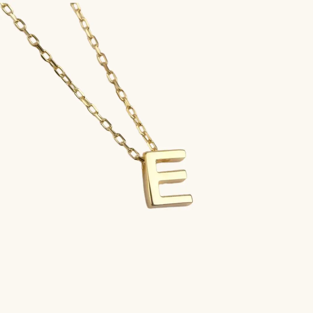 Collier lettre 