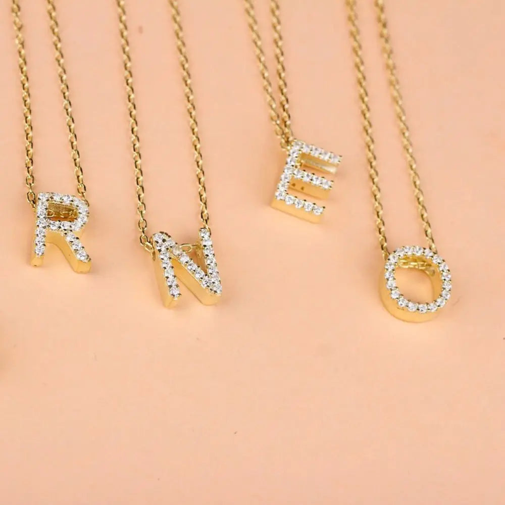 Collier lettre initiale 