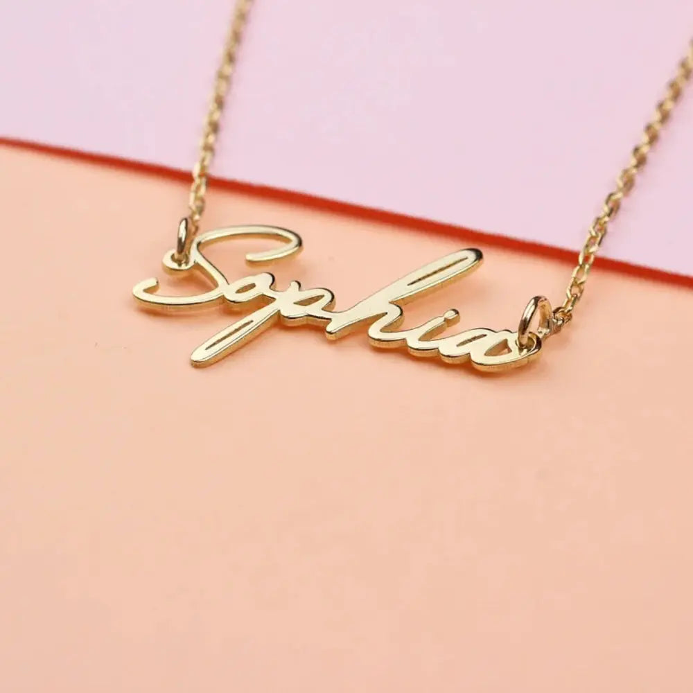 Collier prénom personnalisé 