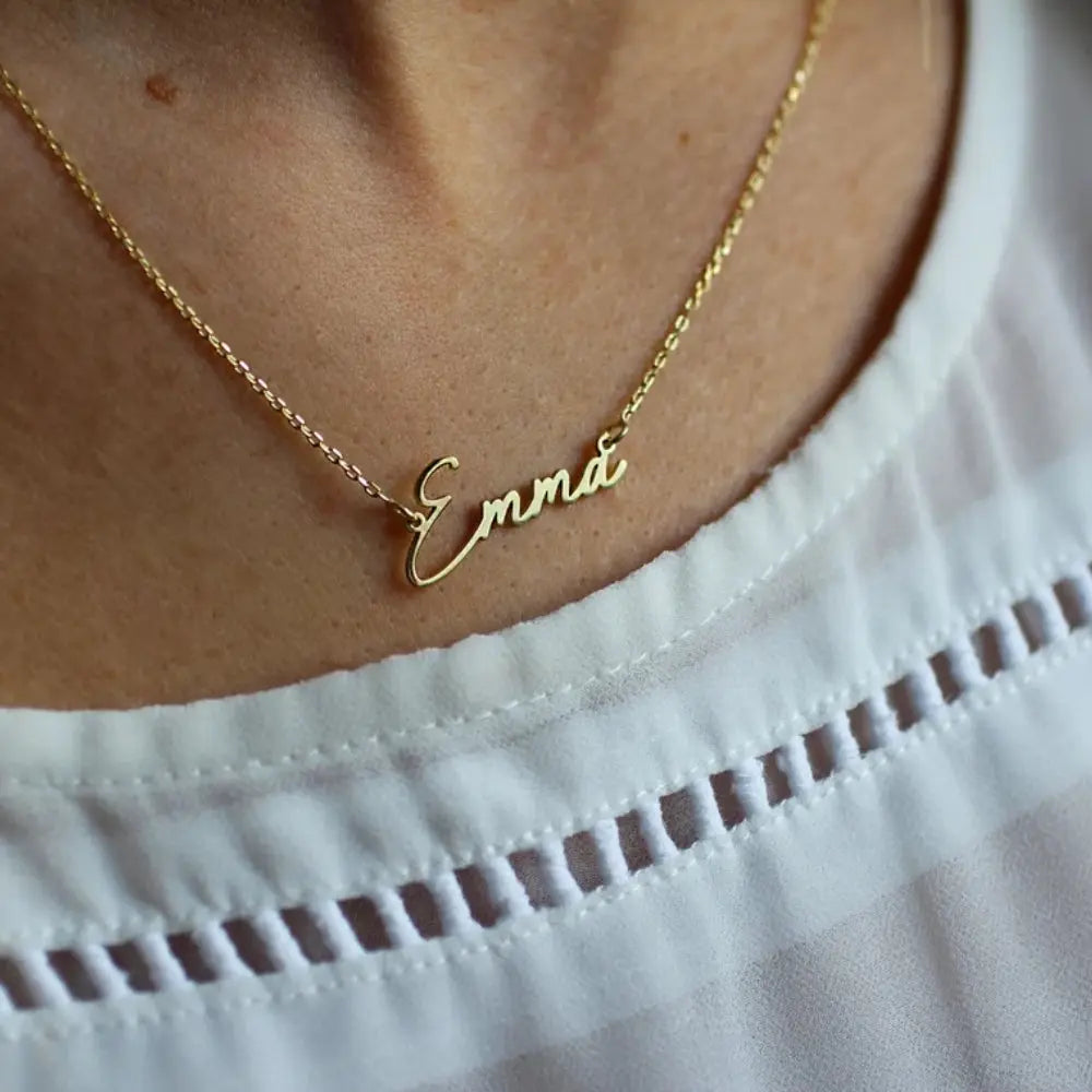 Collier prénom personnalisé 